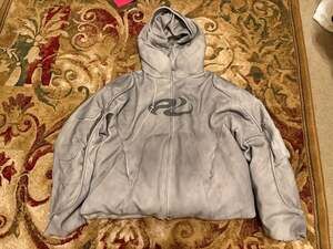 Yuan Symbol Puffer Jacket - personsoul,